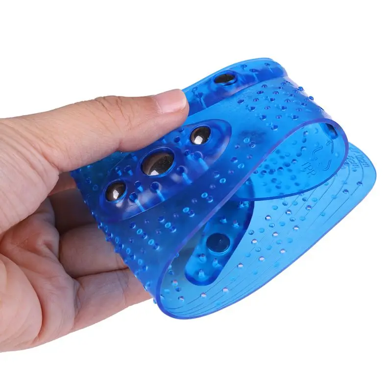 Гелевые стельки прозрачные синие 1 пара магнитная терапия устранение усталости