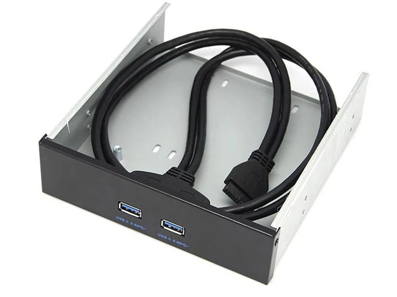 Материнская плата 20Pin на 2 порта SuperSpeed USB3.0 Кронштейн передней панели для