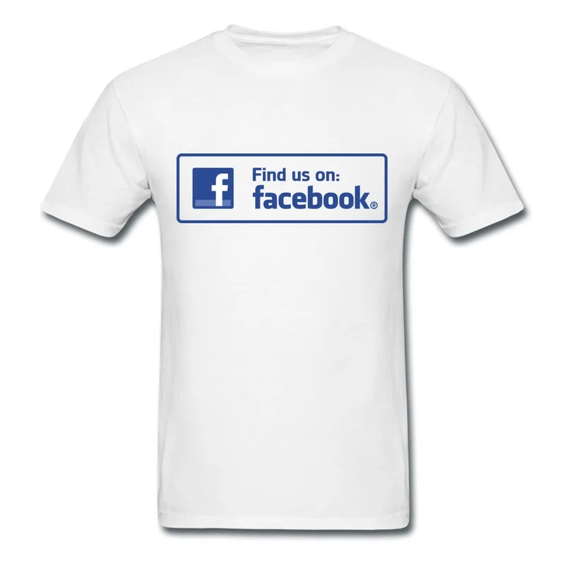 Print Regular T Shirt Boy Facebook Logo 