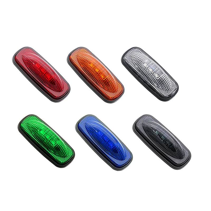 

Car LED Side Marker Lights 12V Truck Trailer Pickup Clearance Lamp Turn Signal Lights for Dodge (4Pcs)