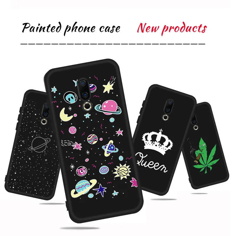 Матовый ТПУ чехол для телефона Meizu Note 9 8 16th 16 Plus X8 M6 M5 M5S M5C мягкий мультяшный