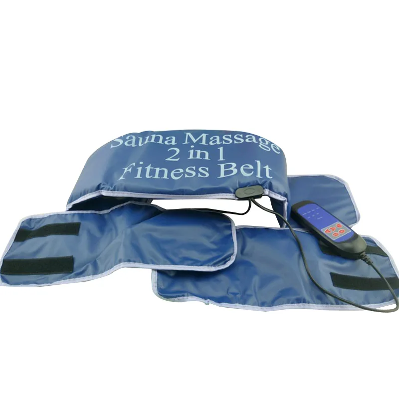 2 в 1 фитнес пояс для похудения сжигатель жира тренажер мышц брюшного пресса Сауна
