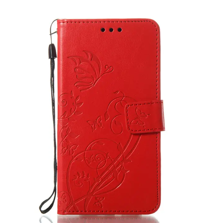 Big Red Бабочка Стиль чехол для samsung Galaxy j1 j3 j5 j7 j2Prime G532F книга Стиль кожаный бумажник чехол для телефона чехол P03F - Цвет: Big Red