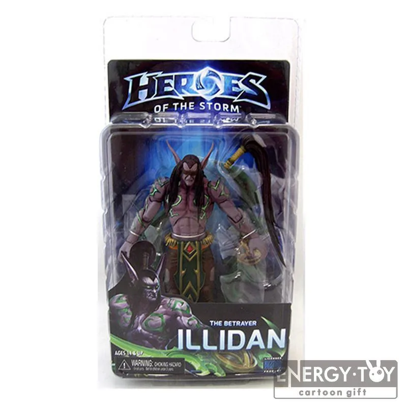 4 стиля игры "Heroes of the Storm" Sylvanas Nova Tyrael Arthas Illidan 15 см ПВХ фигурка Коллекционная модель игрушки Новые