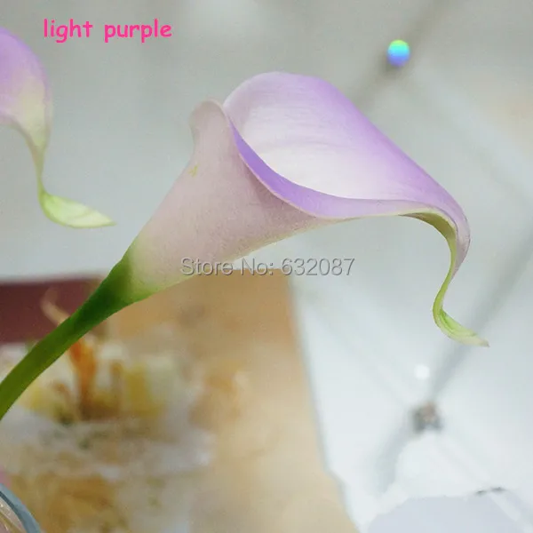 

Free Shipping 1pc/pack Artificial PU Material Calla Flower Home Decoration Event and Party Decorative Calla Flower