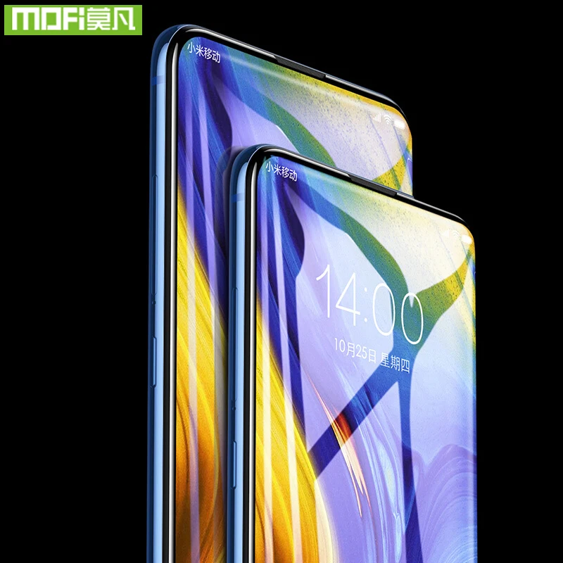 Mofi для Xiaomi Mix 2 2S 3 Защита экрана для Xiaomi Mix 2 2S 3 Закаленное стекло полное покрытие 5D кривая 9H Защитная стеклянная пленка