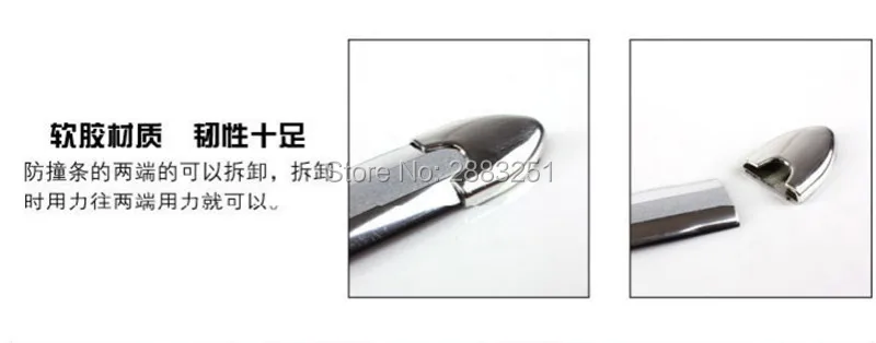 4 шт. автомобильный Стайлинг автомобиля с закругленными краями и защитой от collision