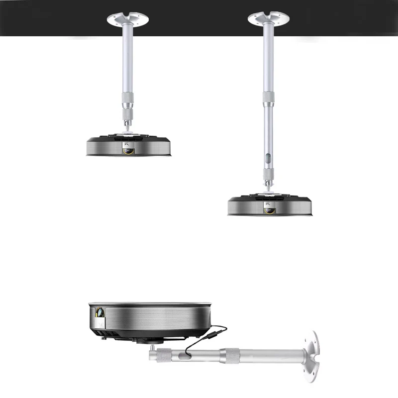 Регулируемый светодиодный проектор Потолочный настенный кронштейн эластичный