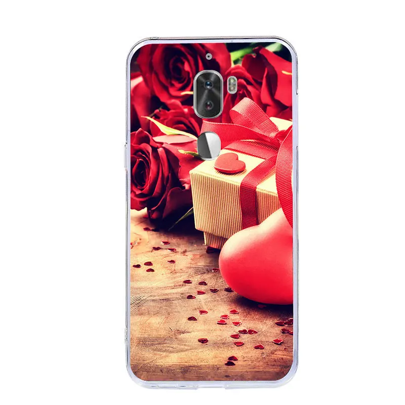 NORLSTY Soft Silicone Phone Cover For Letv Cool 1 Case Painted LeEco cool Dual Leeco Coolpad Cool1 Cases Flower Plants |