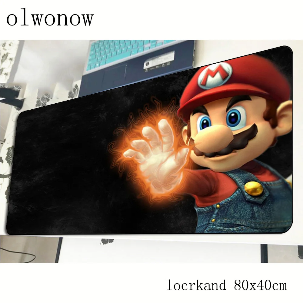 Марио Коврик для мыши 80x40 см Популярные коврики лучшие игровой коврик геймер