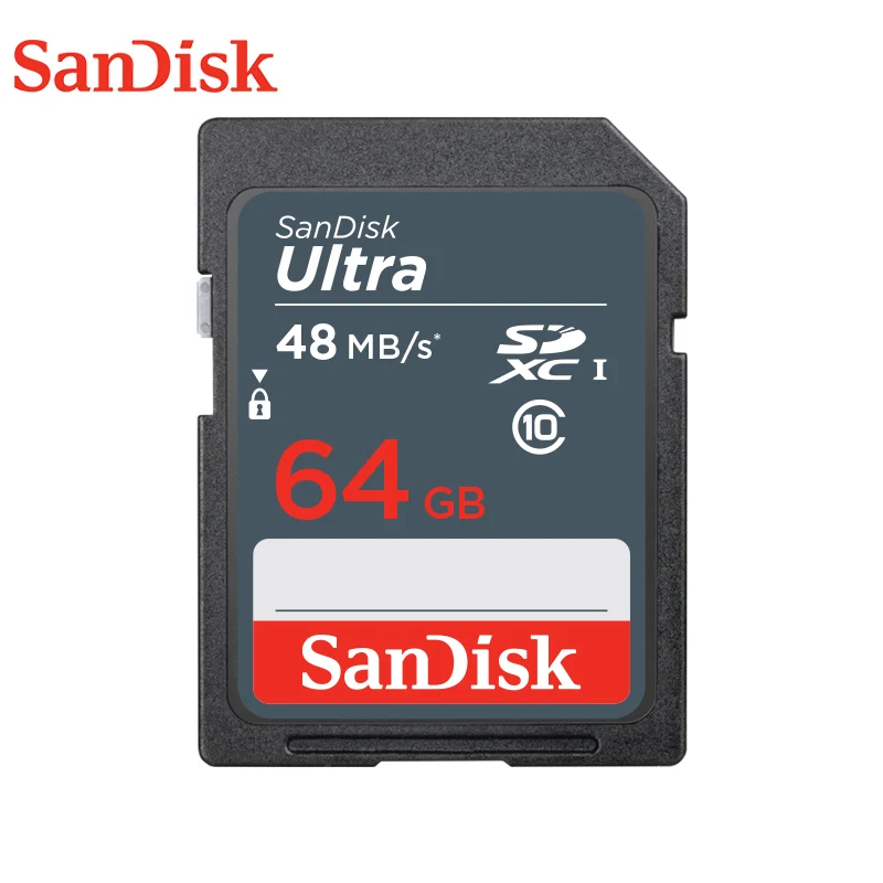 Sandisk карты памяти SDHC 16 ГБ 32 SDXC 64 HD чтение читать 48 МБ снимать видео высокой