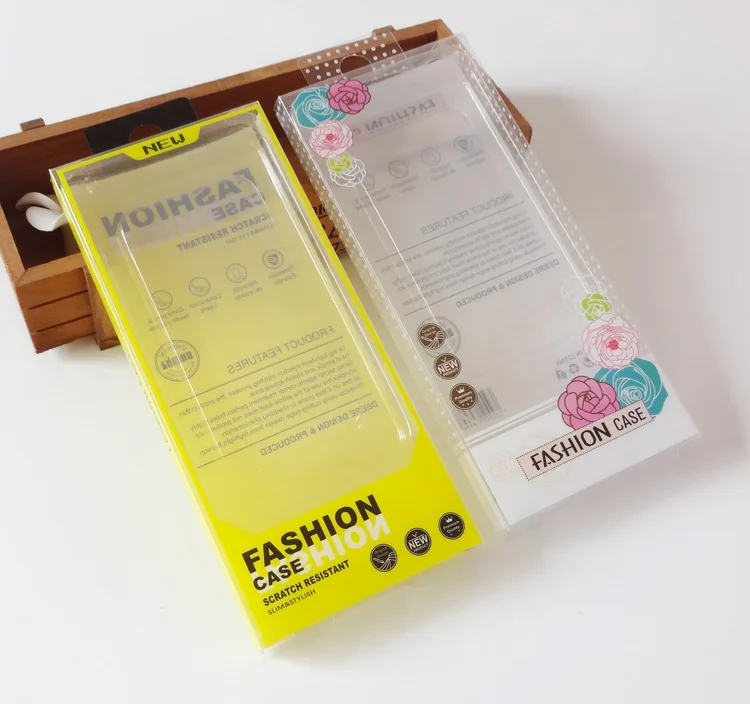 300 шт. оптовая продажа новый дизайн пластиковая коробка для упаковки из ПВХ iPhone