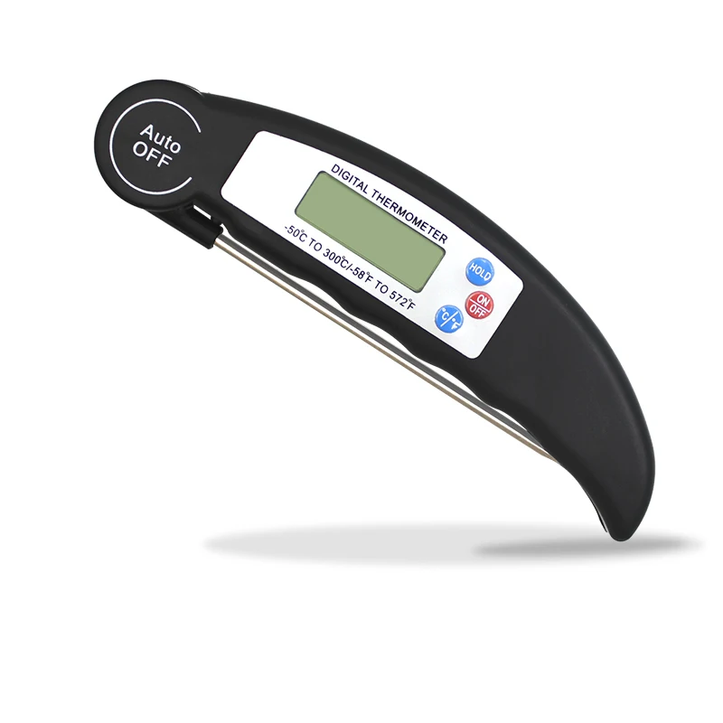 Digital Cooking Water Oil Tools Instant Read Probe Thermometer Foldable Food BBQ Meat Oven Folding Kitchen Thermometer Grill