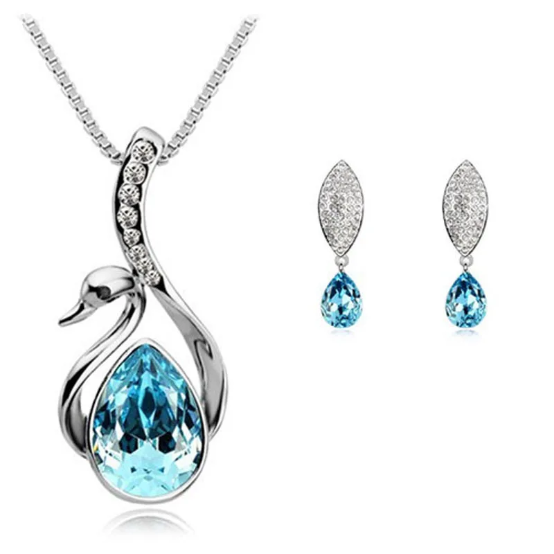 Весна 2014 оптовая продажа Модные Классические Ювелирные наборы с кристаллами