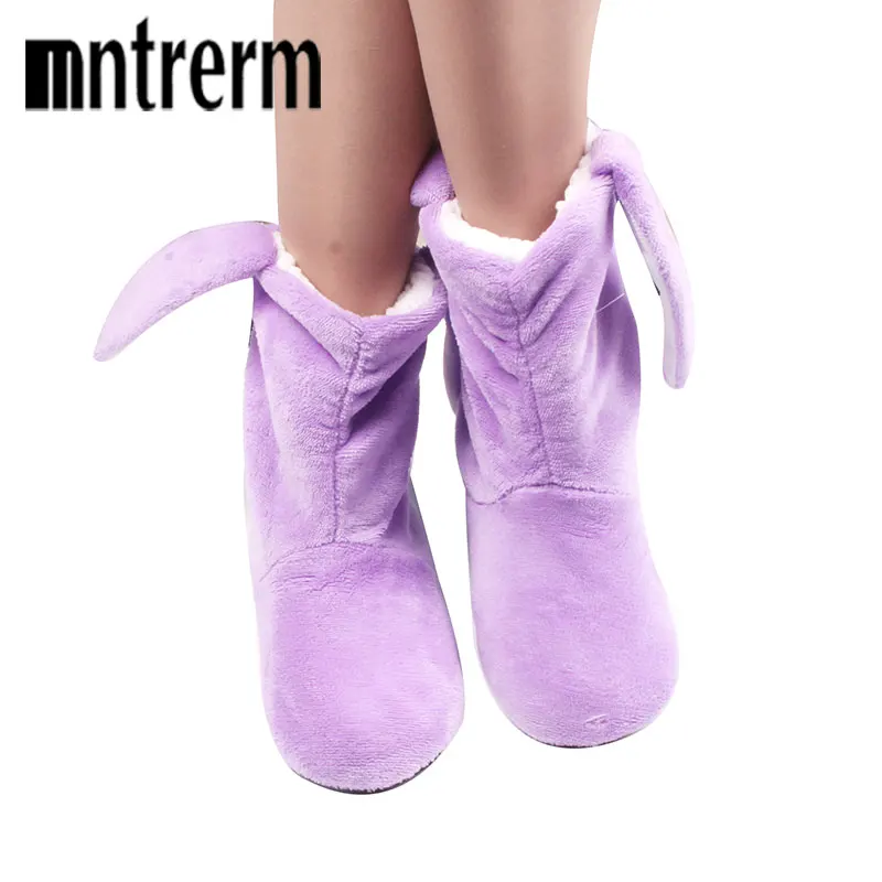 

Mntrerm 2020 Winter Warm Indoor slipper for Women's At Fashion Home Slippers Warm Plush Household shoes chinelos femininos Botas