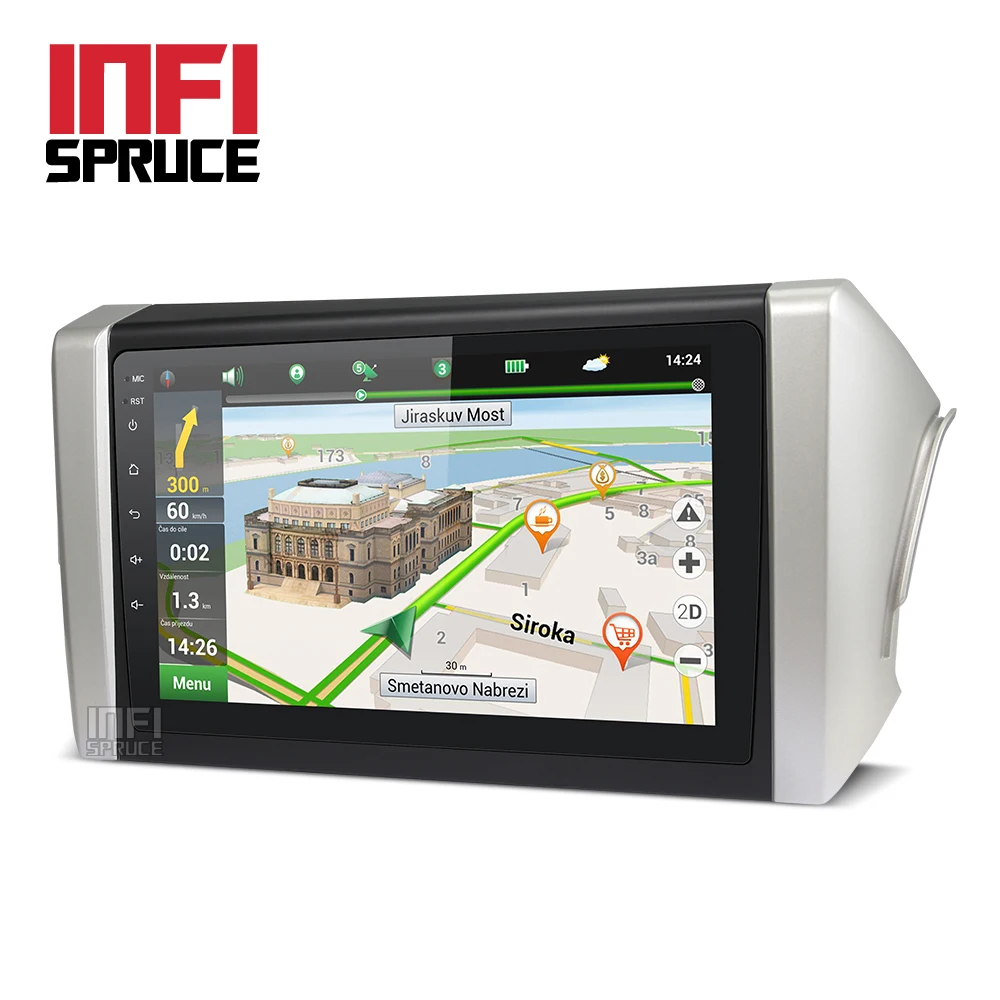 

DVD- Infispruce Android 8,1 toyota innova DVD- GPS- DVD