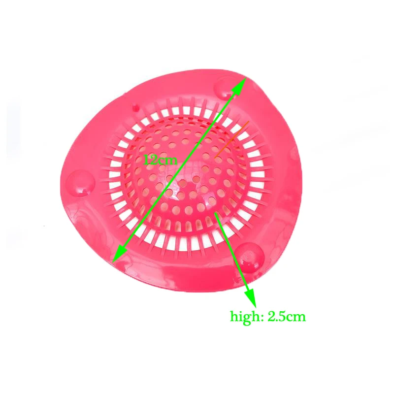 1 шт. силиконовый сливный фильтр для дома и ванной слива волос сетчатый кухонной