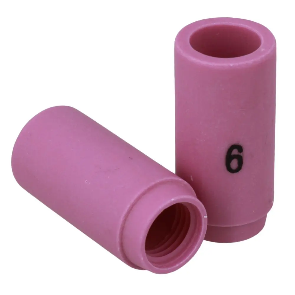 Керамическая 13N10 6 # глиноземная крышка Сварочная фонарь TIG сопло подходит для WP 9 20