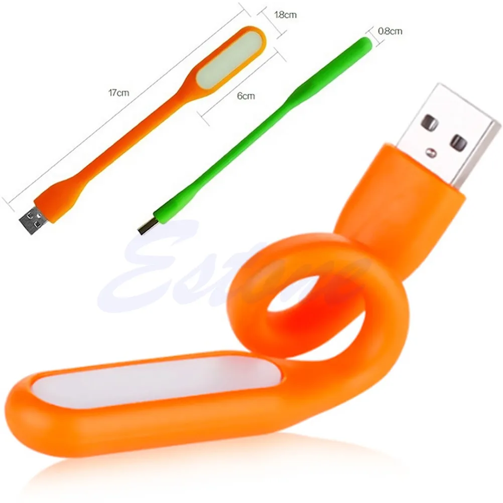 

New Flexible USB LED Light Mini Lamp For Computer Laptop Notebook PC Power Bank