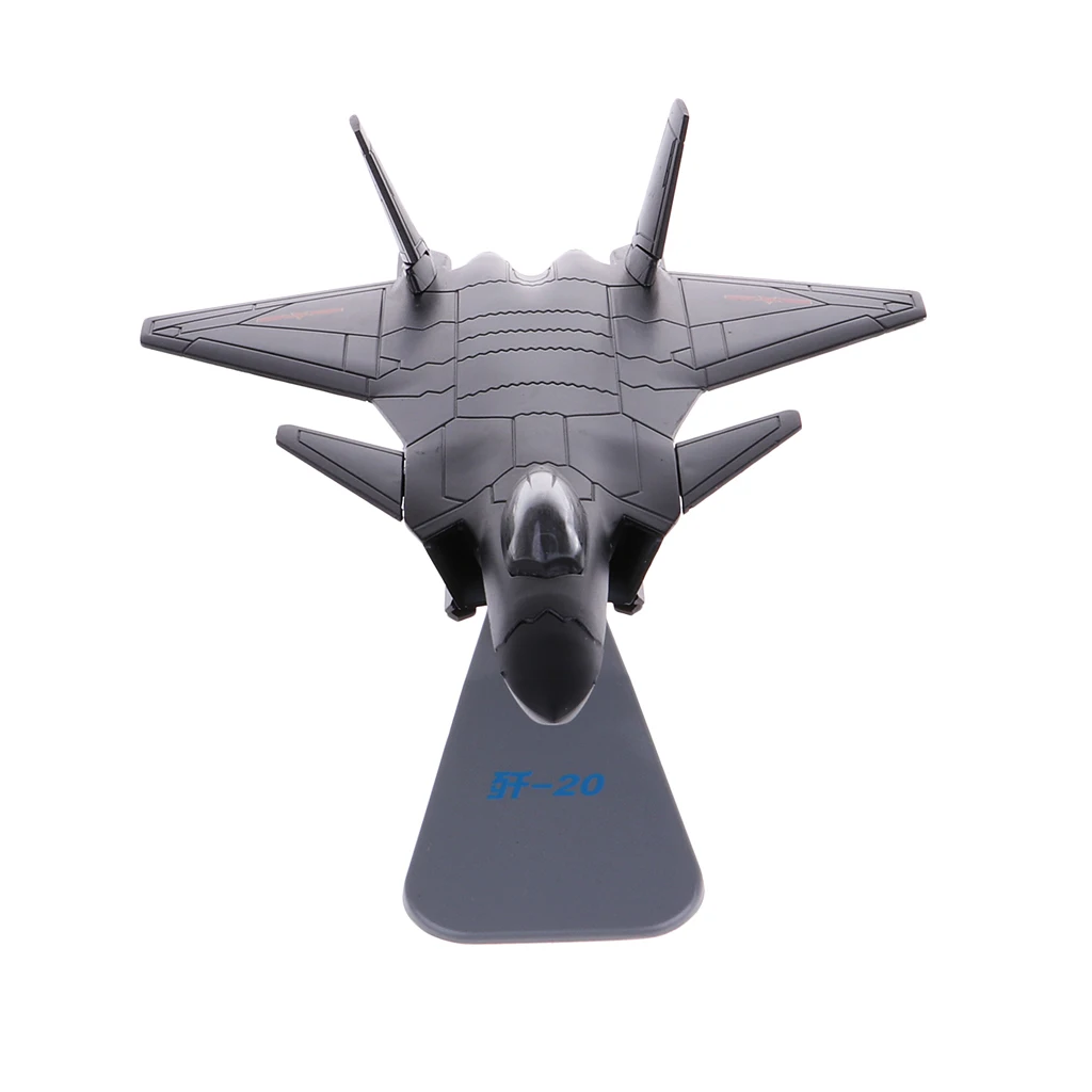 

1:100 Scale Alloy Chinese Airforce J-20 Airplane Aircraft Fighter Toy Model Diecast Plane Model Toy Home Decoration Gift