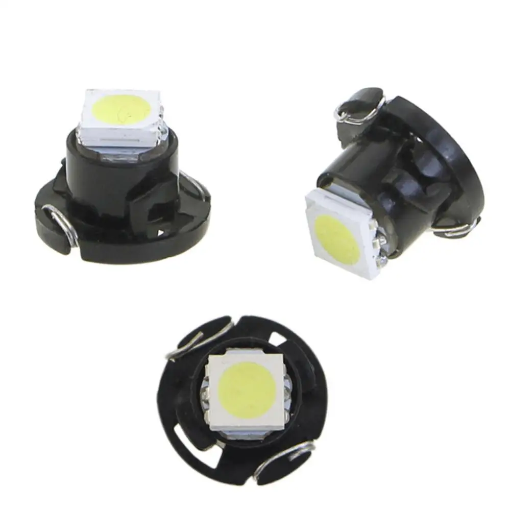 Adeeing 10 шт. T4.2 5050 SMD 12V светодиодный лампы автомобиль приборной панели счетчика