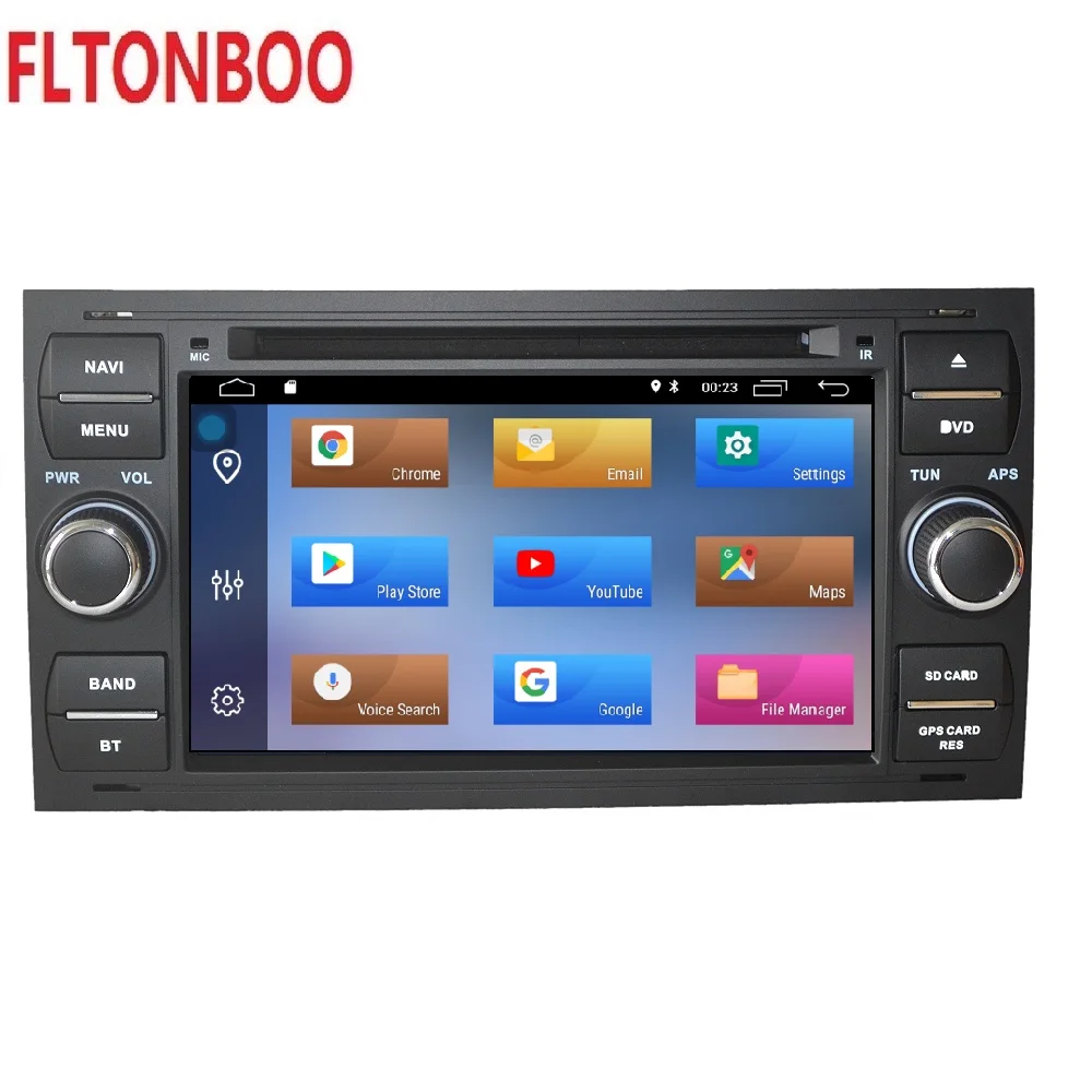 7 "Android 10 автомобильный радиоприемник с навигацией GPS dvd плеер для Ford focus s max bluetooth