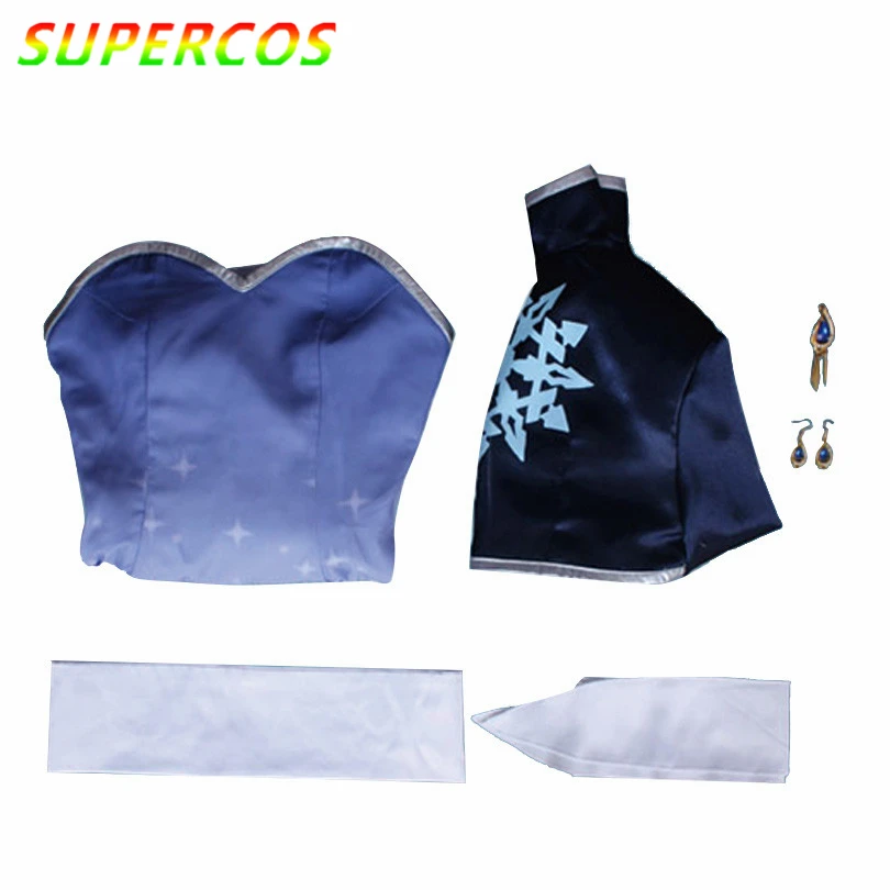 Платье Снежной Королевы RWBY Weiss Schnee костюм для костюмированной вечеринки на