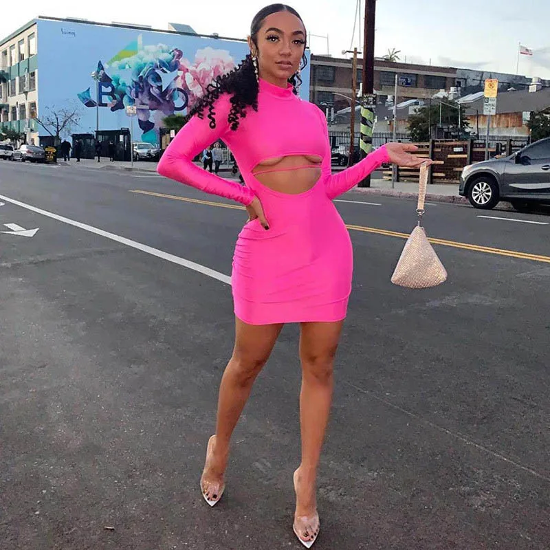 2019 весеннее Платье женское однотонное повседневное обычное платье футляр с