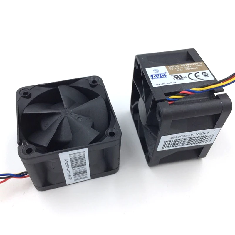 Новый оригинальный вентилятор для AVC DBTB0428B2U 12V 0.48A 4 см 4028 линии контроля