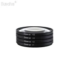 Макрообъектив 77 мм крупным планом + 1 + 2 + 4 + 10 фильтр объектива для Canon Nikon Pentax Sony DSLR аксессуары для фотоаппаратов