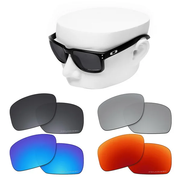 4 pairs OOWLIT Анти-Царапины Сменные линзы для-солнцезащитные очки Oakley Holbrook OO9102 травления поляризованных солнцезащитных очков - Цвет линз: 4 pairs