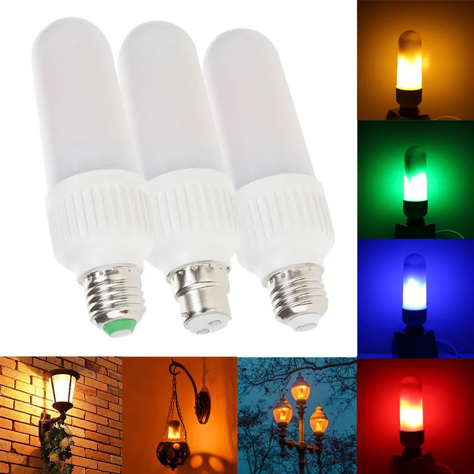 Новое поступление E26 E27 3528SMD 5W B22 Bayonet красочные светодиодсветодиодный лампы с
