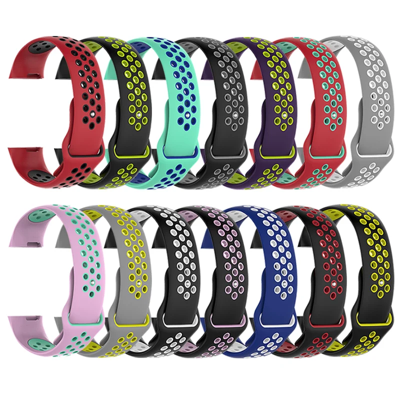 Для Fitbit Charge 3 Band Silicone Correa Charge3 для спорта на открытом воздухе сменный ремешок часов