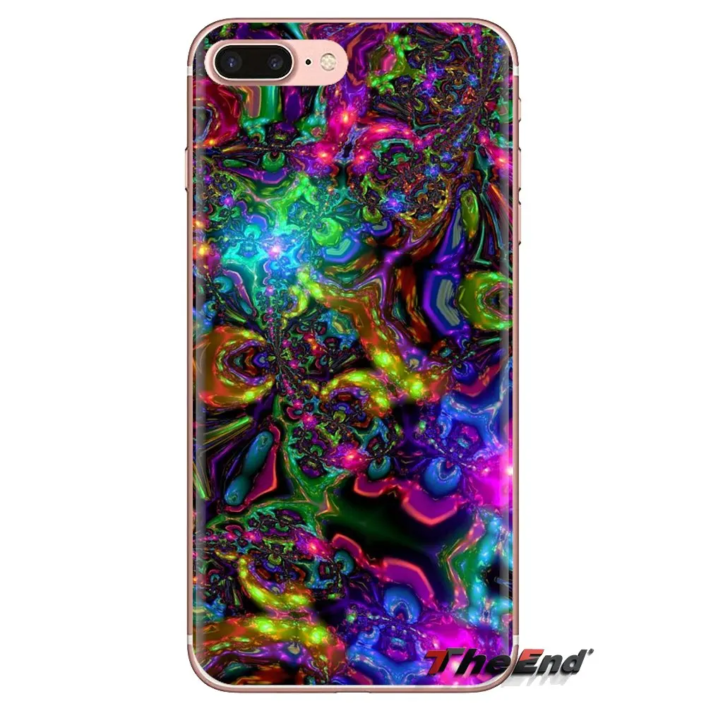 Силиконовый чехол для телефона Psychedelic HD обои природа искусство Samsung Galaxy A3 A5 A7 A9 A8