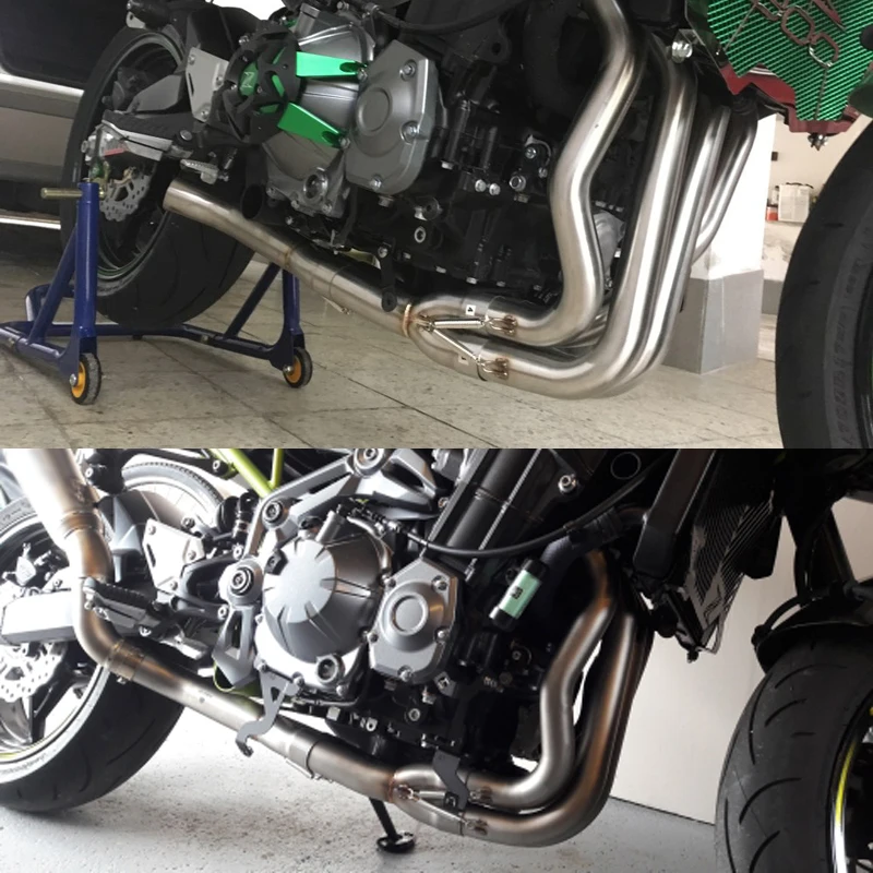 Alconstar для Kawasaki Z900 2017 2018 мотоцикл Выхлопная средняя труба подключение глушитель