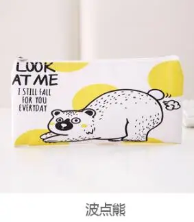 1PC Kawaii мульти-Цвет цветные радужные карандаши чехол Для женщин девочек школьные принадлежности обувь на платформе из искусственного кроличьего меха; сапоги мяч для хранения косметических принадлежностей, помпон косметичка - Цвет: 1PC