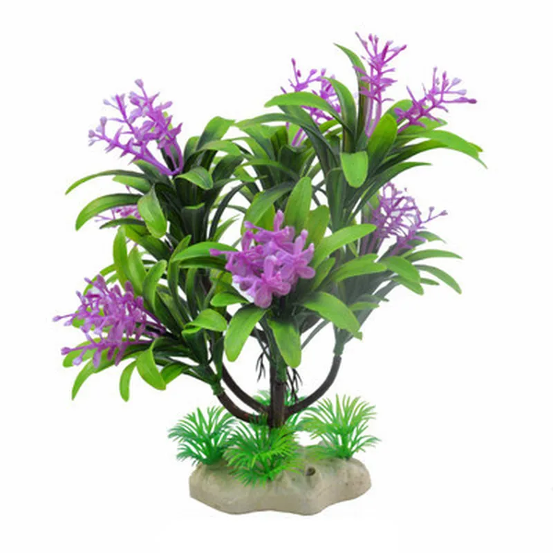 

Fish Tank Plants Simulation Water Grass Artificial Plastic Plants Decor Aquarium Landscape Aquarium Plants Fish Tank Decorations