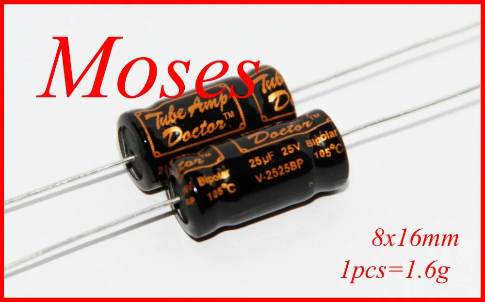 25 в мкФ Ф Axial NP биполярный или 10x20 мм (500 шт.)|capacitor electrolytic|capacitor axialcapacitor 25uf |