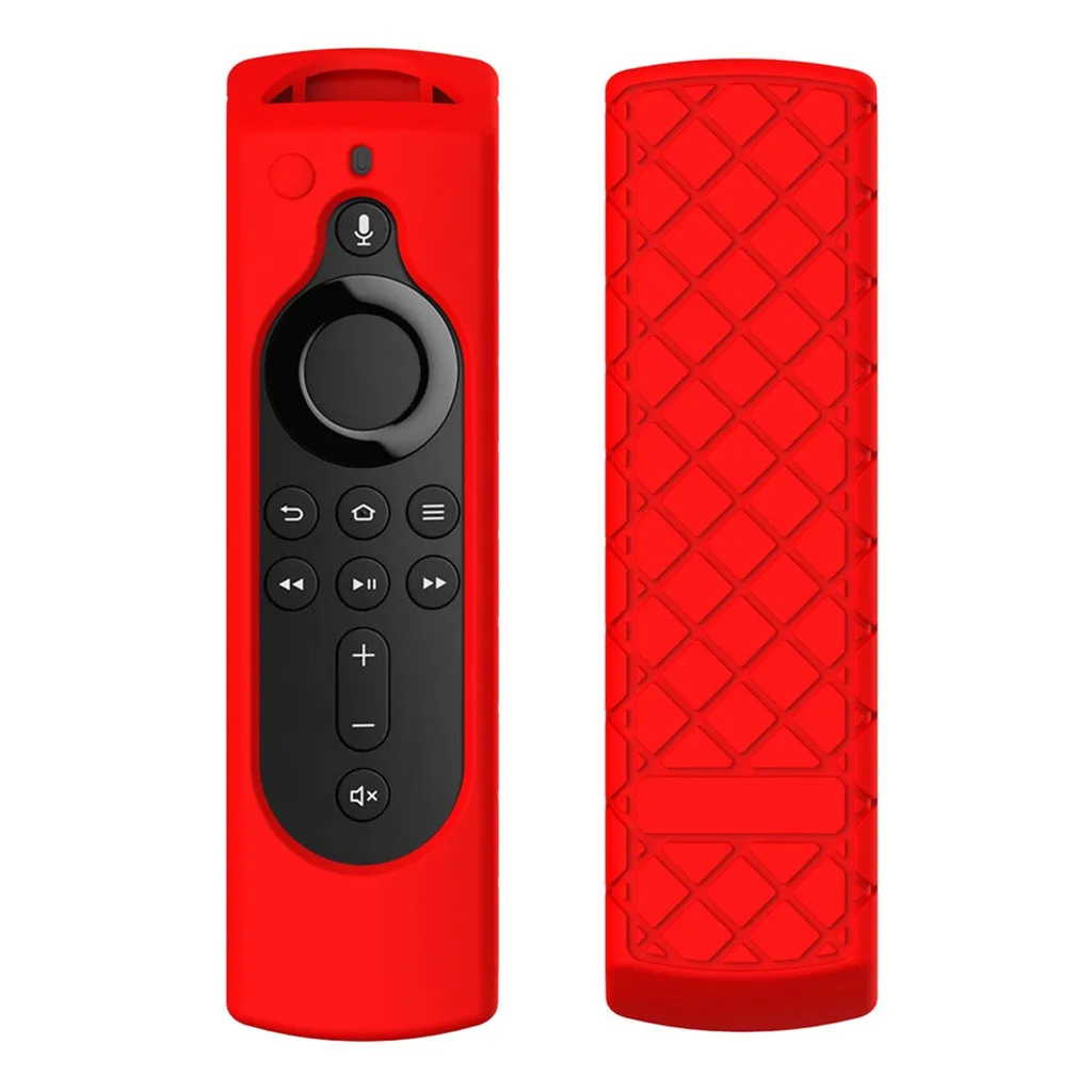 Для Amazon Fire tv Stick 4 K tv Stick дистанционный силиконовый чехол Защитный чехол для кожи Новое поступление Мода - Цвет: D