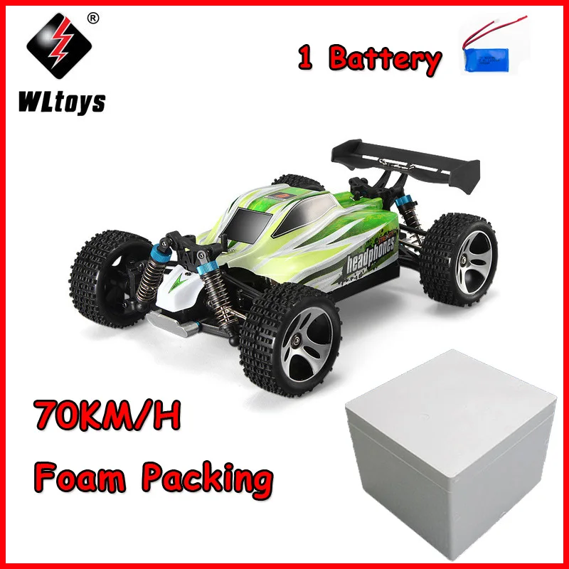 WLtoys A959-B 70 км/ч пульт дистанционного управления Радиоуправляемый скоростной гоночный автомобиль высокоскоростной автомобиль внедорожный завод прямая Лучшая цена Модернизированный Радиоуправляемый автомобиль - Цвет: A959-B 70KM 1battery