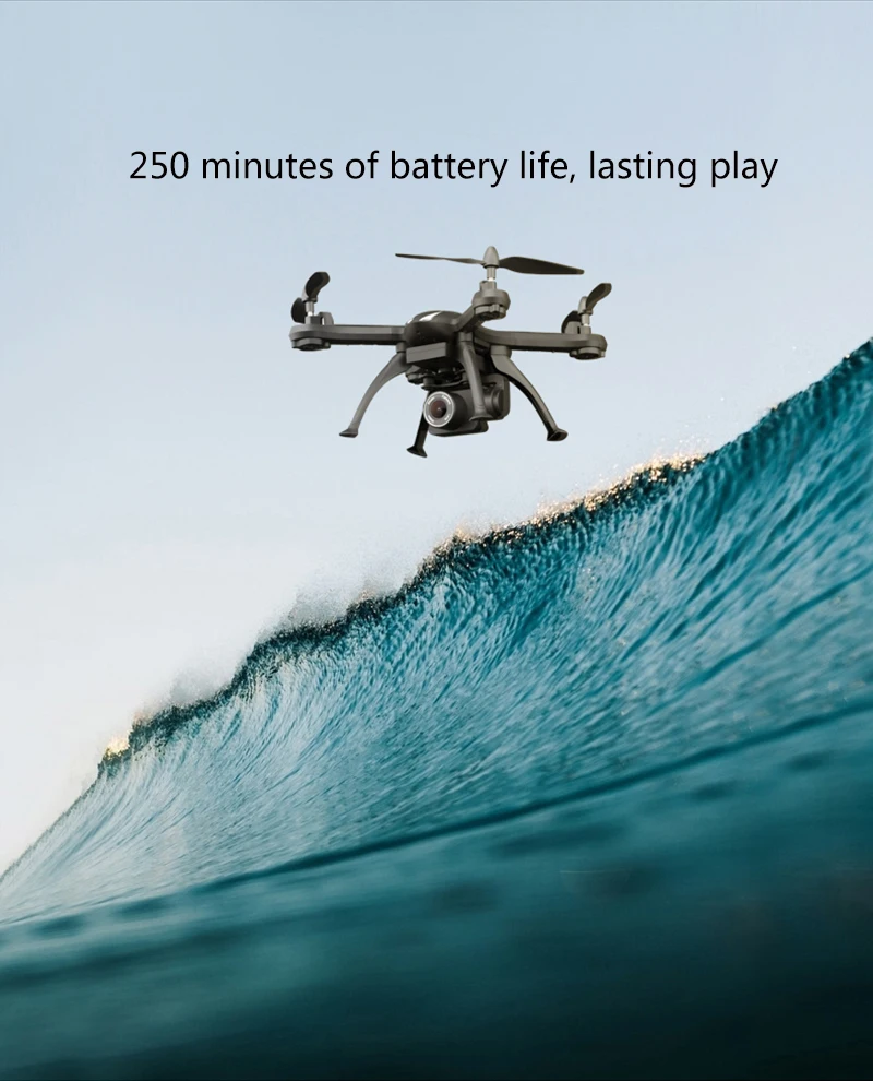 X6S Радиоуправляемый Дрон с HD камерой 480 p/720 p/1080 p Квадрокоптер fpv Профессиональный Дрон однокнопочный возврат полета парение вертолет