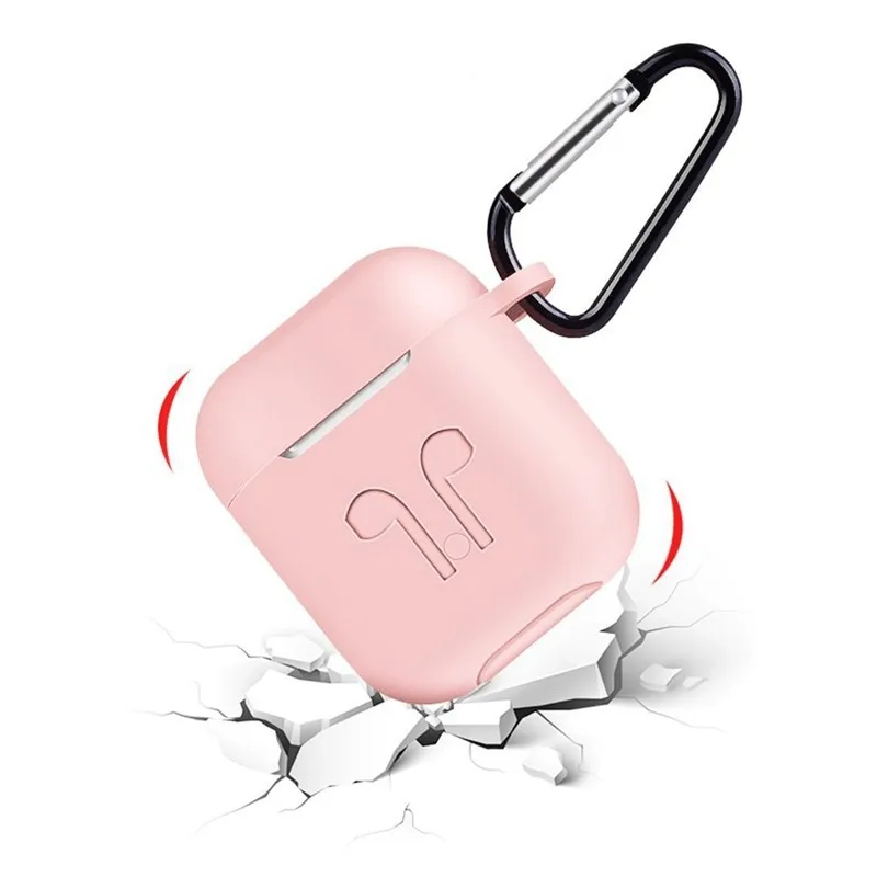 Мягкий силиконовый чехол для наушников для Apple Airpods i7 i10 Tws, чехол для наушников, противоударные аксессуары для наушников, защитная коробка для зарядки