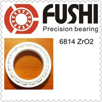 6814 full ceramic bearing 1 pc 709010 mm zro2 material 6814ce all zirconia ceramic 6814 ball bearings