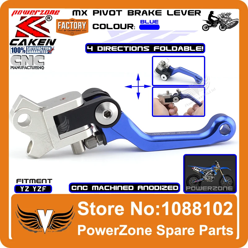 MX Povit тормозной рычаг 4 направления складной подходит для YZF YZ YZ125 YZ250 YZ250F YZ250FX YZ426F