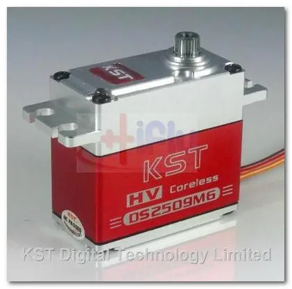 Цифровой сервопривод без сердечника с металлическим корпусом KST DS2509MG Standard HV |