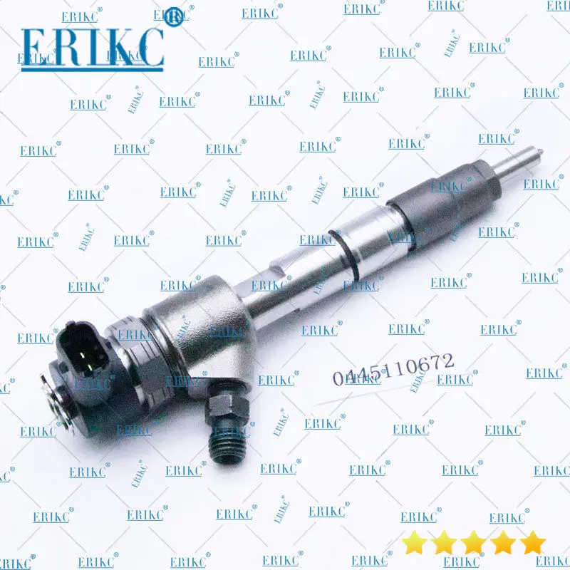 

ERIKC 0 445 110 672 Новый инжектор системы впрыска дизельного топлива 0445 110 672 0445110672