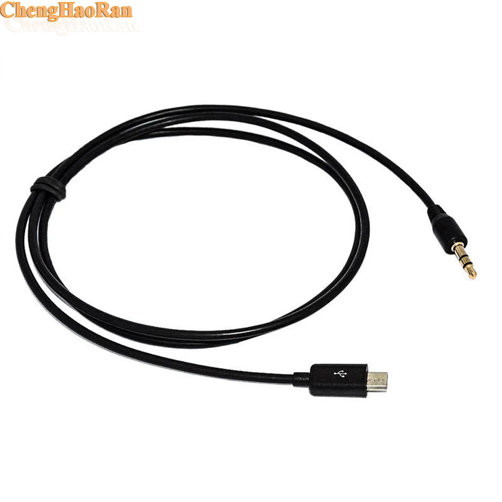 100 см DHL EMS Micro USB для 3 5 мм AUX автомобильный аудиокабель шнур мобильный телефон