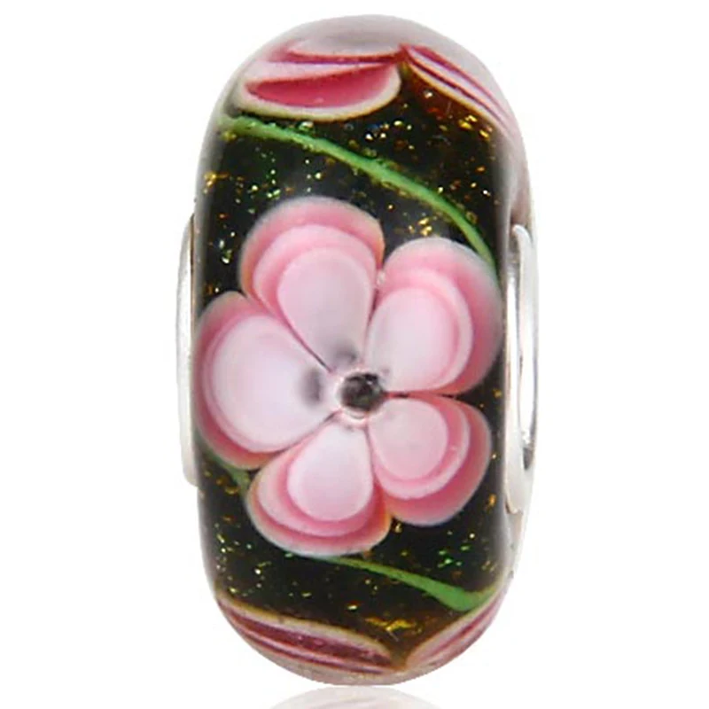 Бисер Soulbead из 100% серебра 925 пробы с одним сердечником Pandora Charms оригинальная