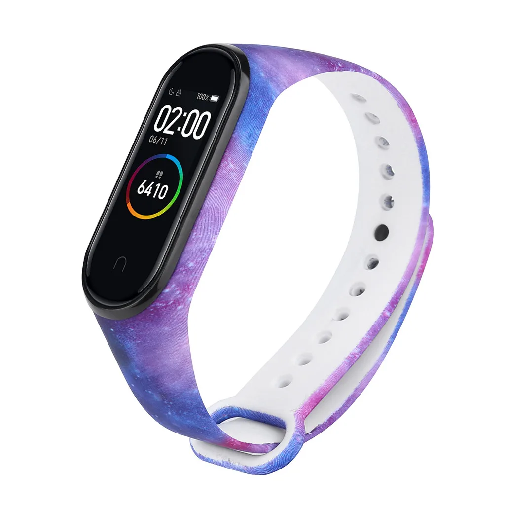 Сменный ремешок для часов Xiaomi Mi Band 4 аксессуары умных Прямая