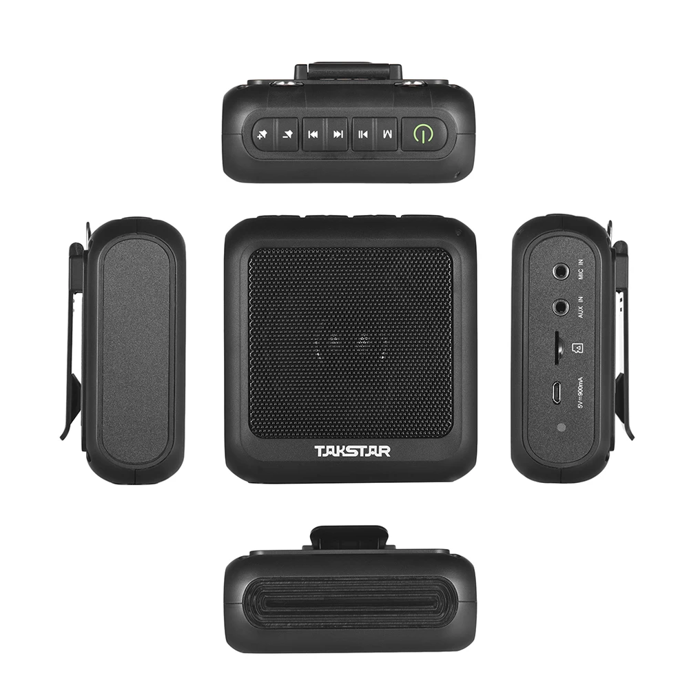 TAKSTAR E270 Портативный усилитель голоса Amp BT Динамик 12 Вт встроенный Перезаряжаемые
